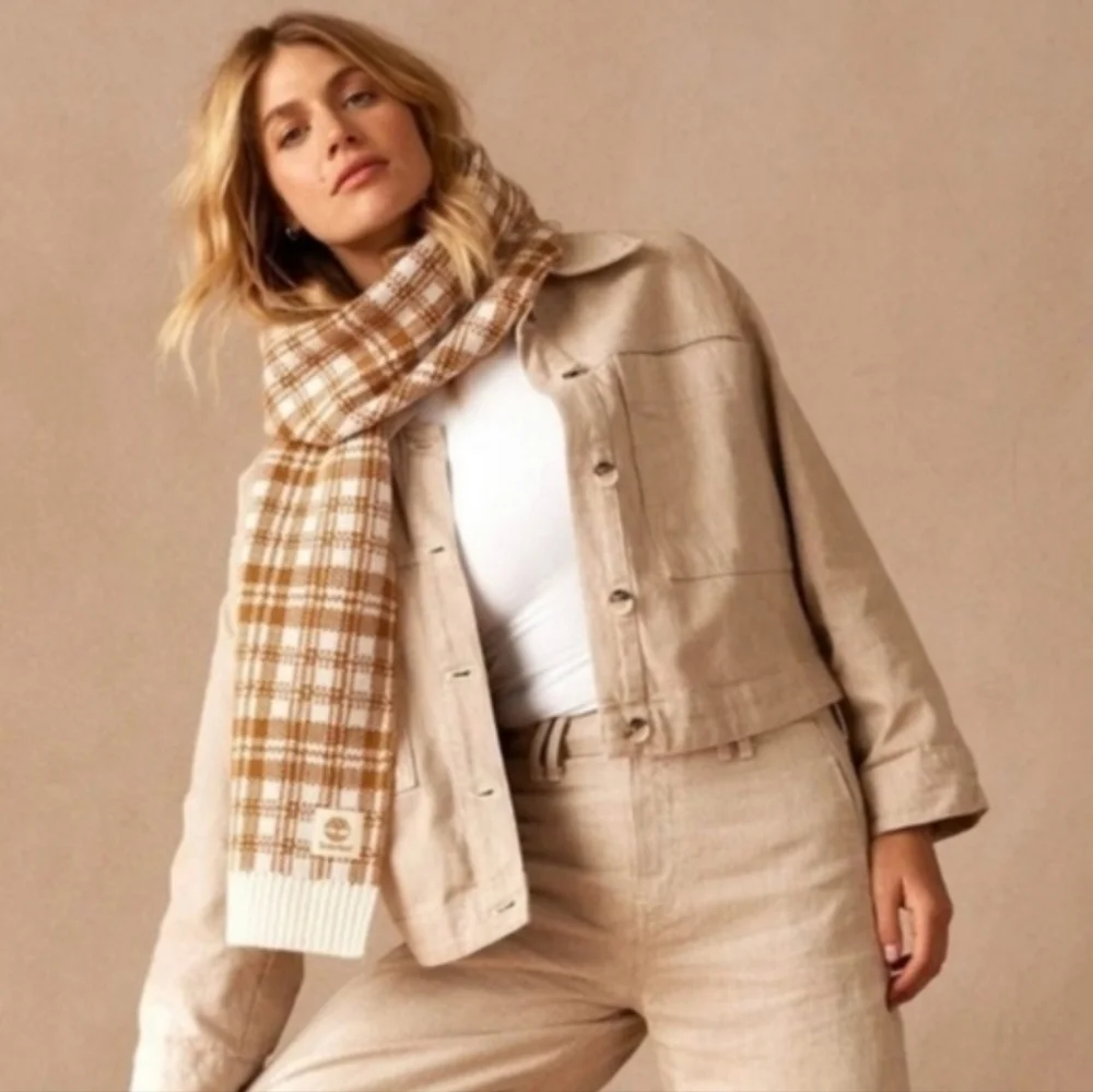 Timberland Plaid Scarf